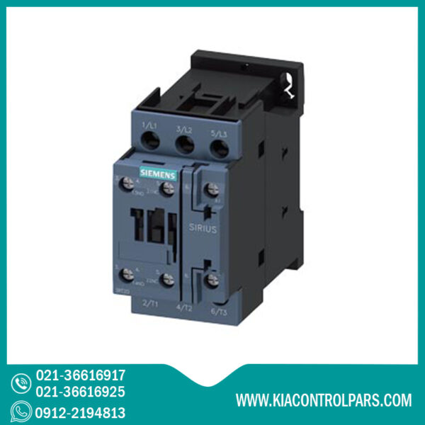 نماینده کنتاکتور 12 آمپر 5.5 کیلو وات زیمنس 3RT2024-1AP00