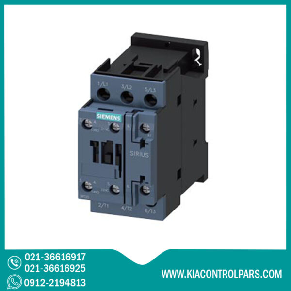 کنتاکتور 17 آمپر 7.5 کیلو وات زیمنس 3RT2025-1AP00