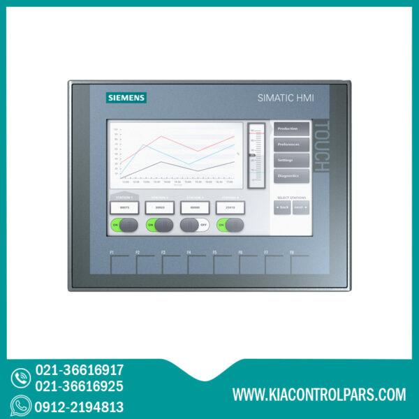 قیمت پنل بیسیک زیمنس KTP700 کد 6AV2123-2GA03-0AX0