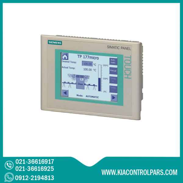 اپراتور پنل TP 177micro زیمنس 6AV6640-0CA11-0AX1