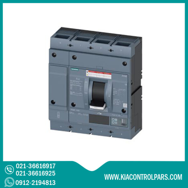 کلید اتوماتیک 4 پل 800 آمپر زیمنس 3VA6580-6KL42-0AA0