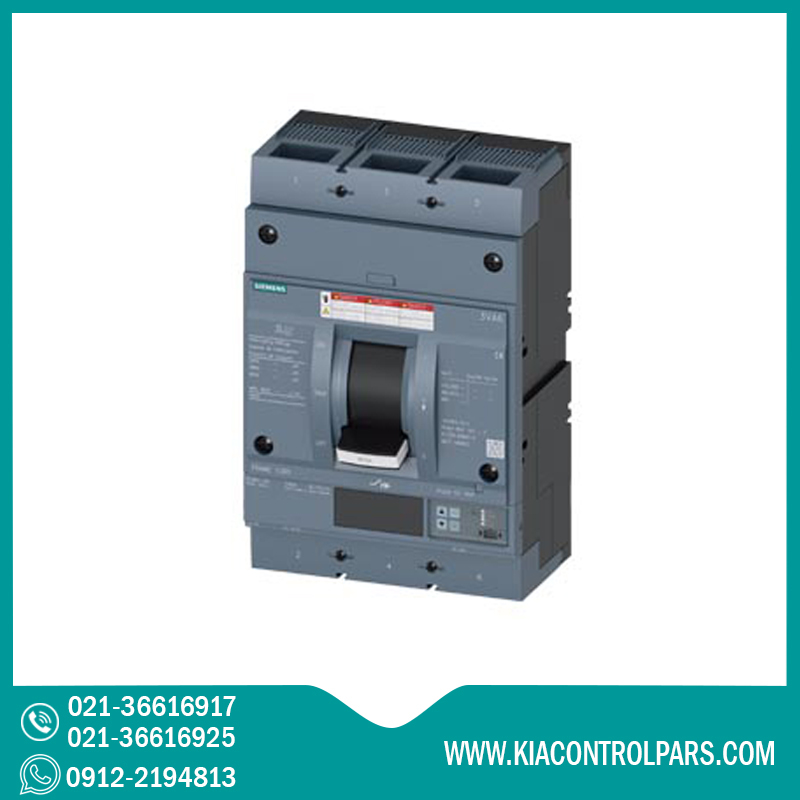 3VA6580-6KQ32-0AA0 کلید اتوماتیک 3 پل 800 آمپر زیمنس 3VA6580-6KQ32-0AA0