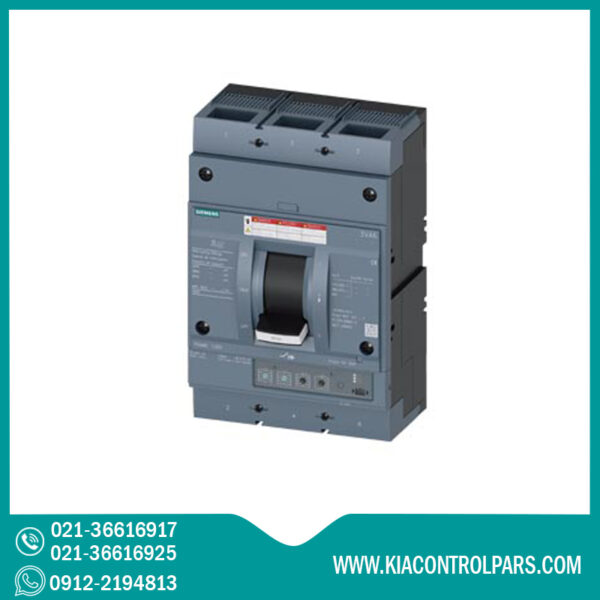 کلید اتوماتیک 3 پل 800 آمپر زیمنس 3VA6580-7HN32-0AA0