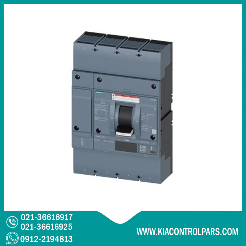 3VA6580-7JQ46-0AA0 کلید اتوماتیک 4 پل 800 آمپر زیمنس 3VA6580-7JQ46-0AA0