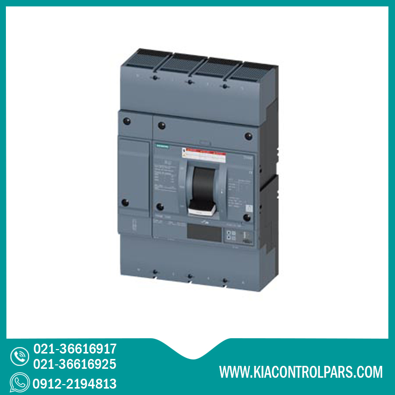 3VA6580-7KQ46-0AA0 کلید اتوماتیک 4 پل 800 آمپر زیمنس 3VA6580-7KQ46-0AA0