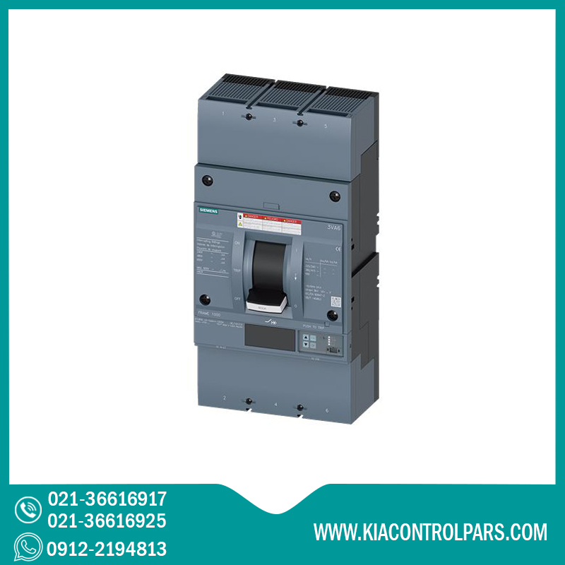 3VA6580-7KT36-0AA0 کلید اتوماتیک 3 پل 800 آمپر زیمنس 3VA6580-7KT36-0AA0