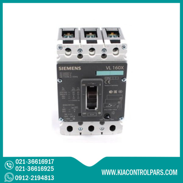 نماینده رسمی کلید اتوماتیک زیمنس 3VL1706-1DD33-0AA0
